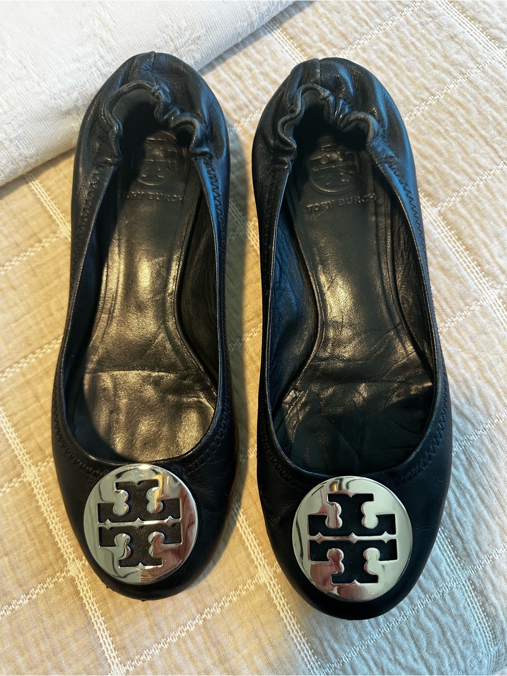 Tory Burch Black 7.5 flats